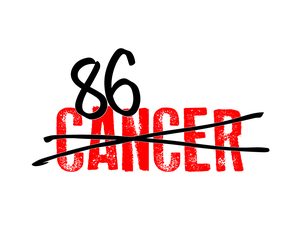 86 Cancer logo